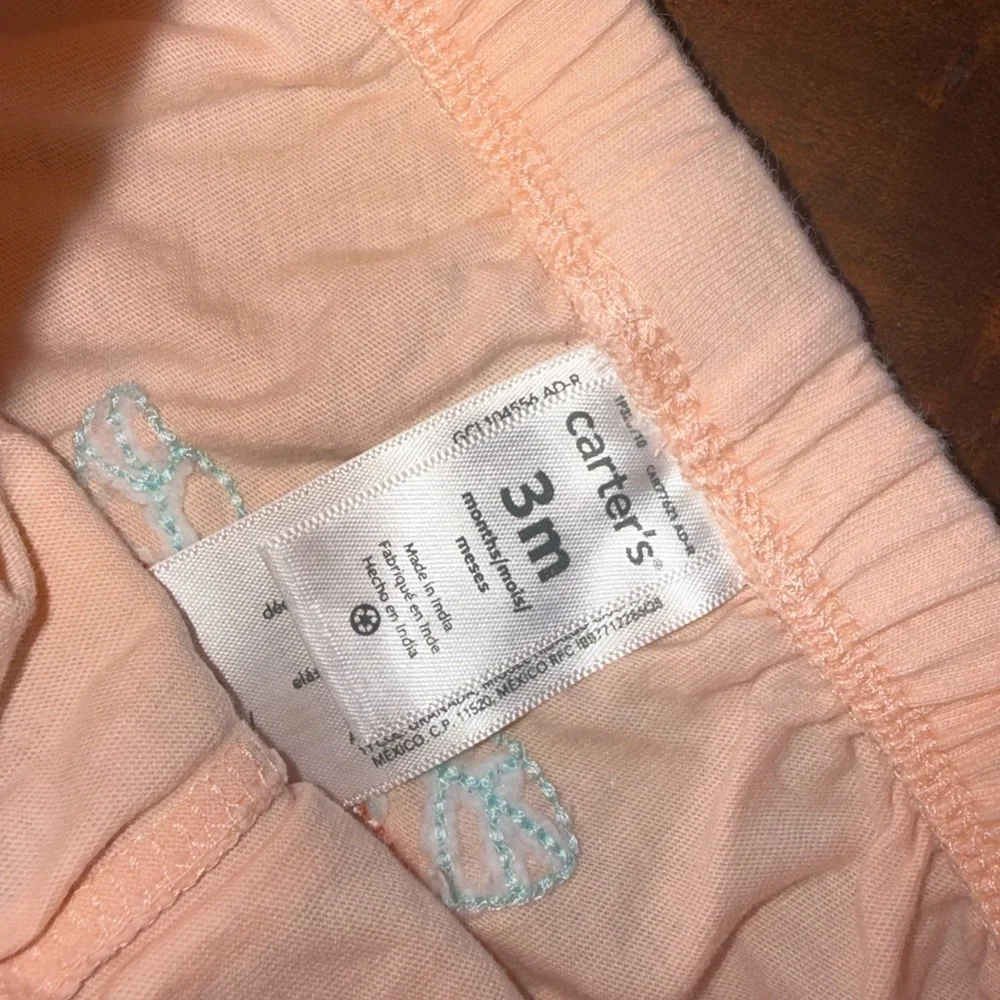 Carter's Soft‎ Peach Infant Shorts